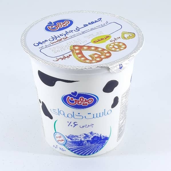 ماست خامه ای میهن